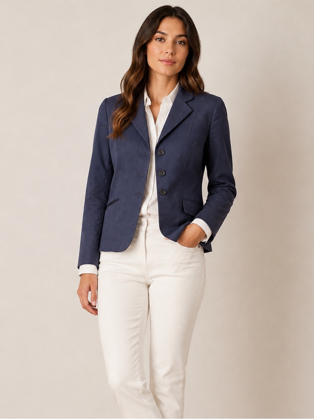 The Tailored Sportsman Navy English Riding Jacket